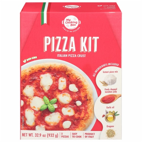 My Cooking Box Pizza Kit Italian Pizza Crust Perspective: front