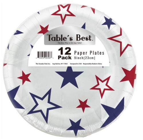 Table's Best™ Paper Plates Perspective: front
