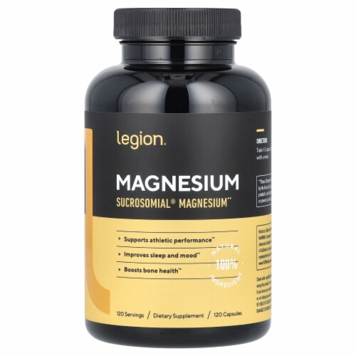Legion Sucrosomial Magnesium Supplements 120 Servings, 120 Servings