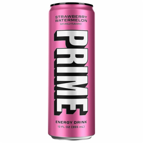 Prime Strawberry Watermelon Energy Drink Can