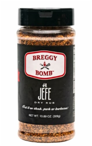 Breggy Bomb™ El Jefe Rub Perspective: front