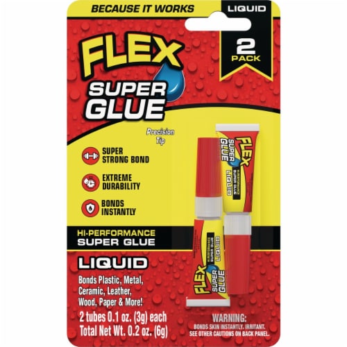 Flex High Performance Super Glue Perspective: front