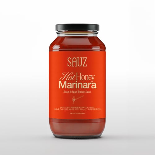 Sauz Hot Honey Marinara Tomato Sauce Perspective: front