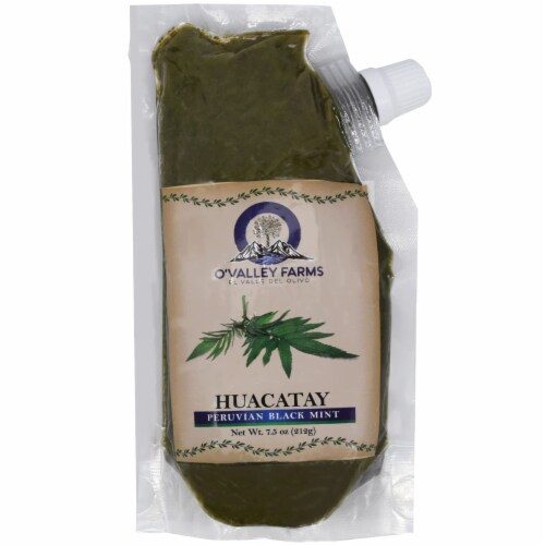 Valley Farms - Huacatay, Peruvian Black Mint Paste, 7.5 oz Perspective: front
