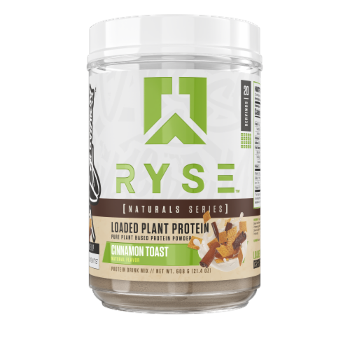 RYSE Suoos™ Naturals Loaded Plant Protein Cinnamon Toast Perspective: front