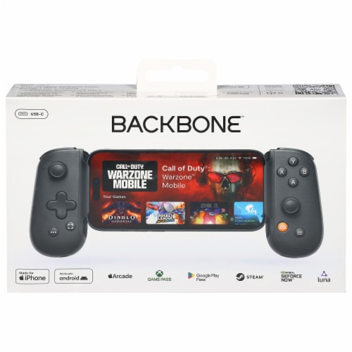 Backbone™ One USB-C Controller - Black Perspective: front