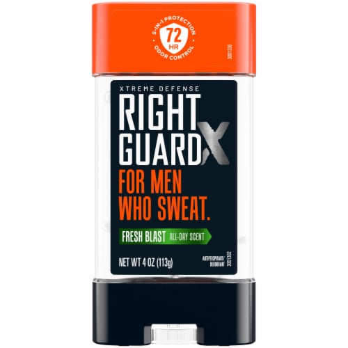 Right Guard® Xtreme Defense® Fresh Blast® Gel Deodorant Perspective: front
