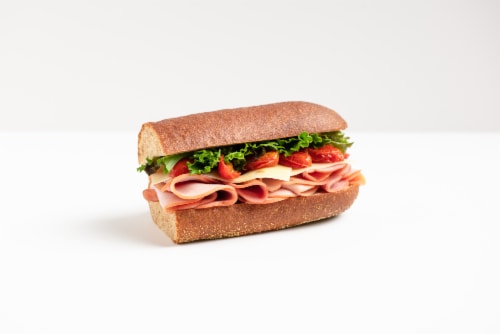 Boar's Head Smokehouse Ham Sandwich Perspective: front