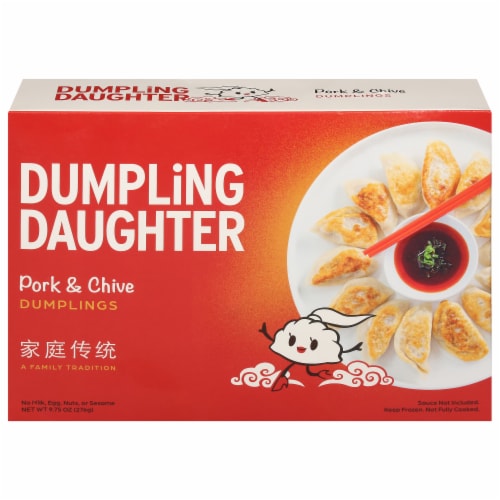 Dumpling Daughter™ Pork and Chive Dumplings Perspective: front