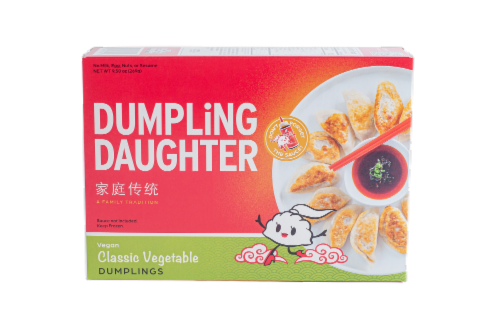 Dumpling Daughter Classic Vegetable Dumplings Perspective: front