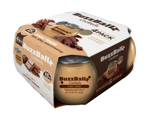 BuzzBallz® Cocktails Choc Tease Perspective: front