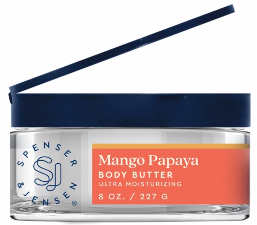 Spenser & Jensen® Mango Papaya Ultra Hydrating Body Butter Perspective: front
