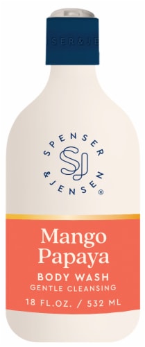 Spenser & Jensen® Mango Papaya Hydrating Body Wash Perspective: front