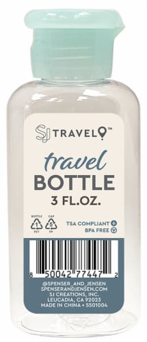 SJ Travel™ Flip Top Bottle Perspective: front