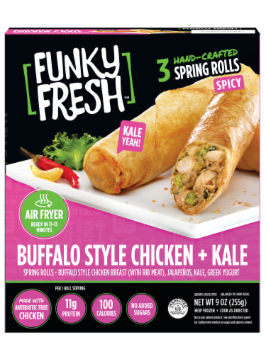 Funky Fresh™ Buffalo Chicken Spring Rolls