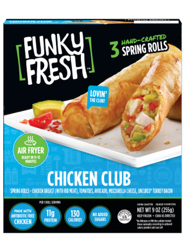 Funky Fresh™ Chicken Club Spring Rolls