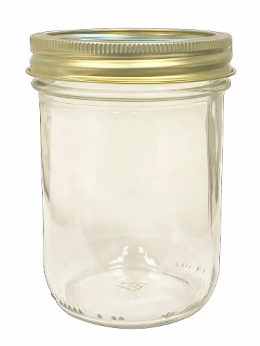 Anchor Hocking Wide Mouth Canning Pint Jars Perspective: front
