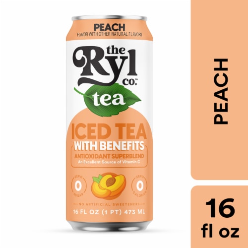 Ryl Peach Iced Tea Perspective: front