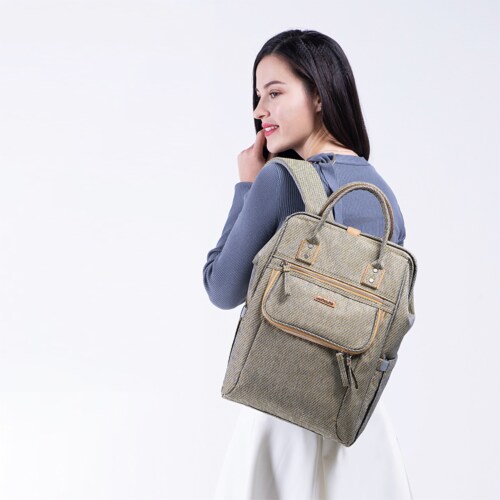 Sunveno Easy Open Diaper Backpack Perspective: front