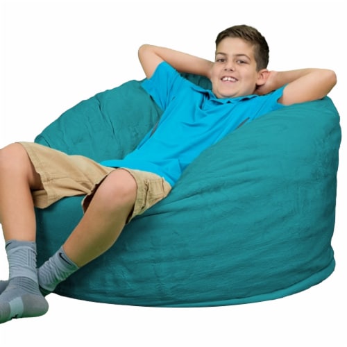 Bean Bag Chair Large 3 Foot Cozy Sack Premium Foam Filled Liner