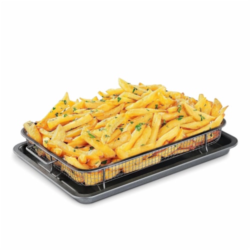 Air Fryer Crisping Basket & Tray Set for Oven, Crispy tray