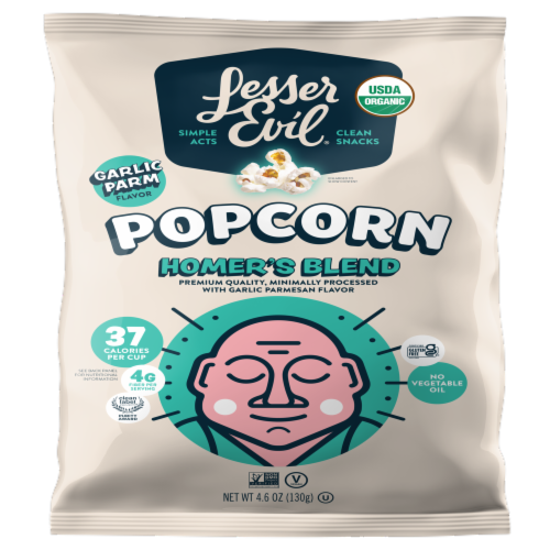 LesserEvil Homer’s Blend Organic Popcorn