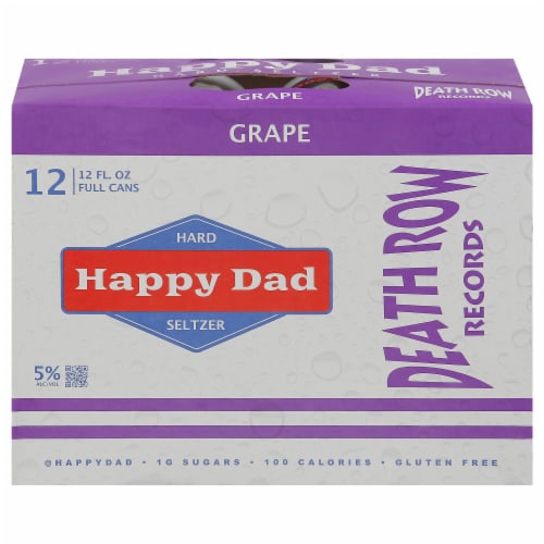 Happy Dad Records Hard Seltzer Perspective: front