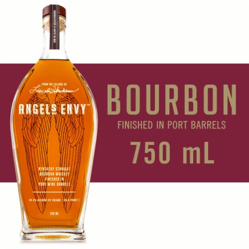 Angel's Envy Straight Bourbon Perspective: front