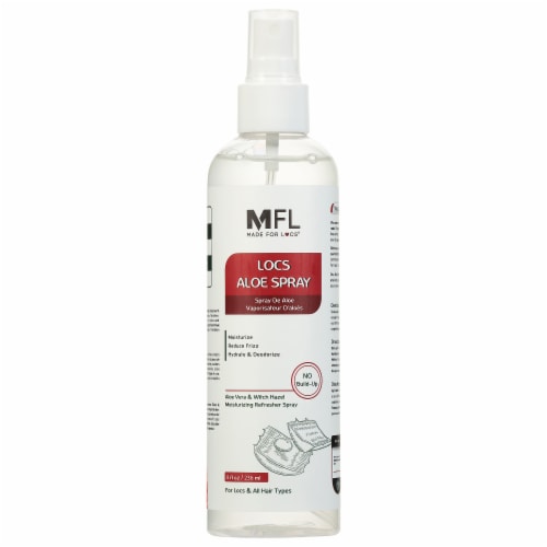 Made For Locs® Aloe Moisturizing Refresher Spray Perspective: front