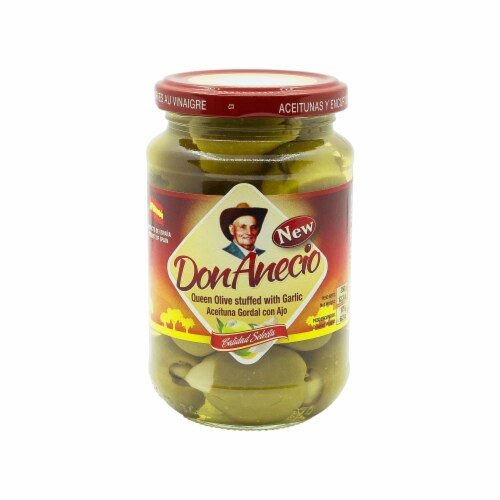 Don Anecio® Pitted Queen Olives Stuffed with Garlic, 12.3 oz Kroger