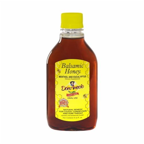 Don Anecio® Balsamic Honey with Mint and Eucalyptus Perspective: front