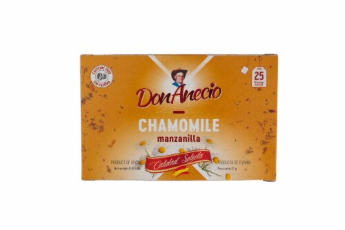 Don Anecio® Chamomile Tea Bags Perspective: front
