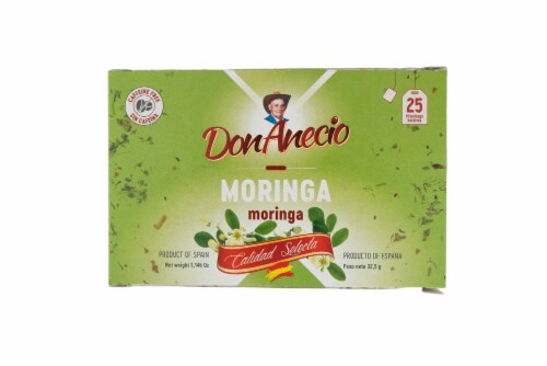 Don Anecio® Moringa Tea Bags Perspective: front