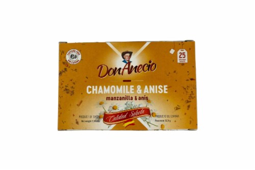 Don Anecio® Chamomile & Anise Tea Perspective: front