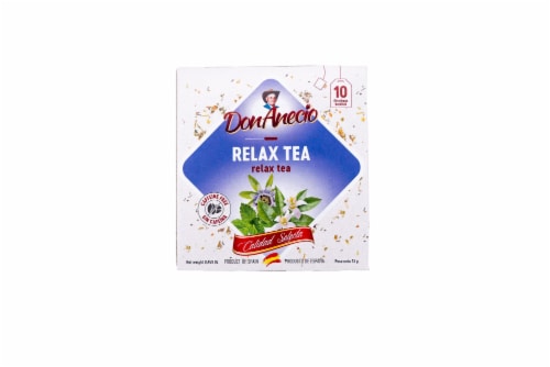Don Anecio® Relax Tea Perspective: front