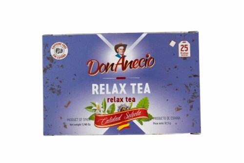 Don Anecio® Relax Tea Perspective: front