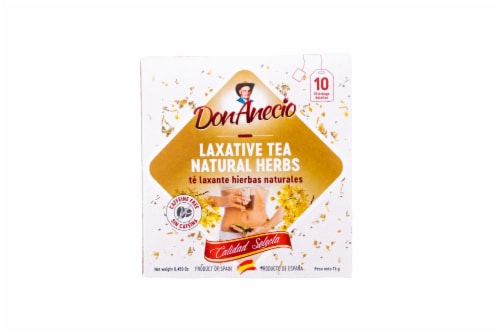 Don Anecio® Natural Herb Laxative Tea Perspective: front