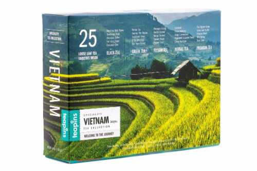 Teapins Vietnam Delights Tea Collection Perspective: front