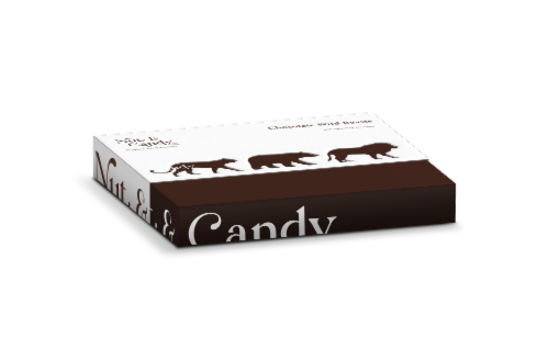 Nut & Candy Chocolate Wild Beasts Perspective: front
