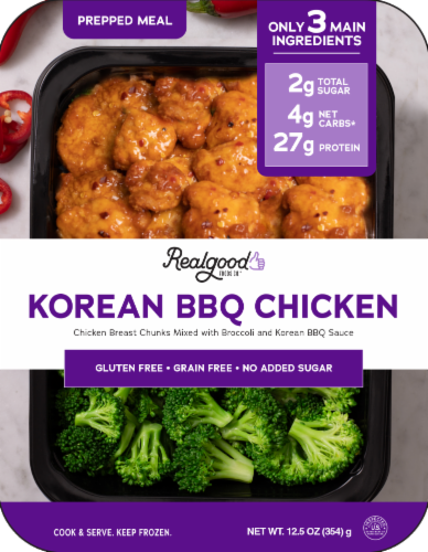 The Real Good Food Company Korean BBQ Chicken Prepped Meal