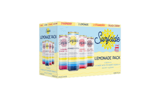 Surfside Lemonade Variety Pack Perspective: front