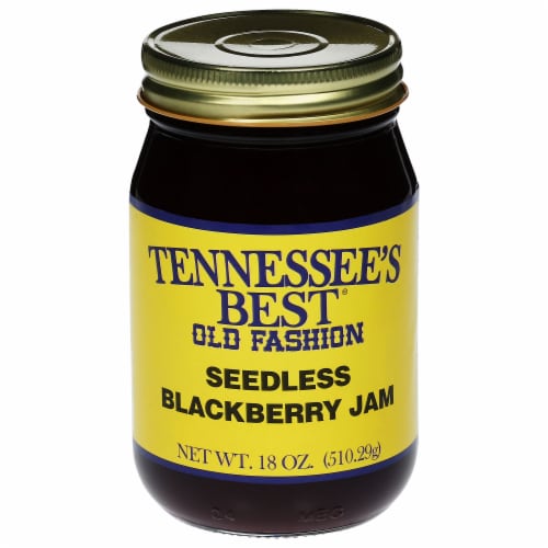 Tennessee's Best® Old Fashioned Seedless Blackberry Jam Perspective: front