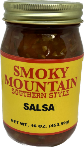 Smoky Mountain Southern Style Salsa Perspective: front