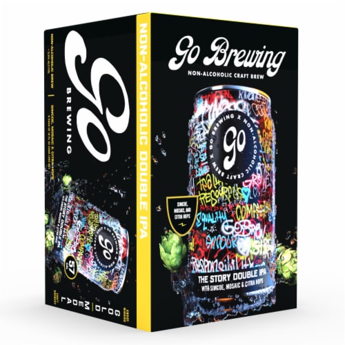 Go Brewing The Story Double IPA Perspective: front
