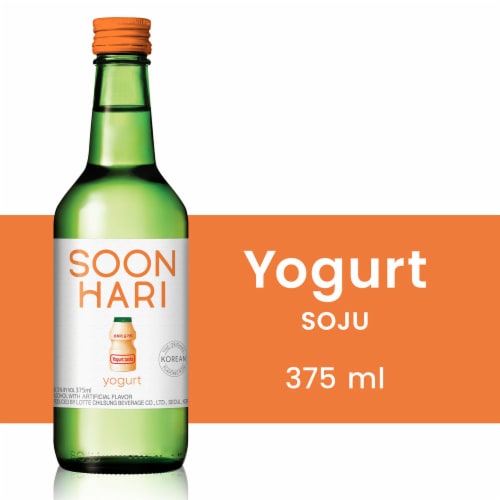Soonhari Yogurt Soju Perspective: front