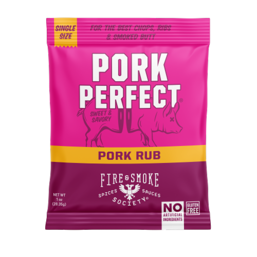 Fire & Smoke Society Pork Perfect Pork Rub Seasoning Perspective: front