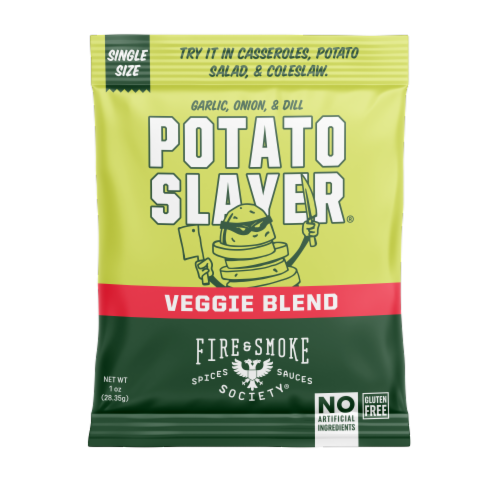 Fire & Smoke Society® Potato Slayer® Veggie Blend Seasoning Perspective: front