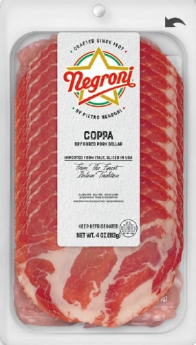 Negroni® Uncured Coppa Perspective: front