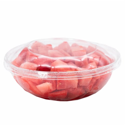 Fresh Cut Seedless Watermelon Perspective: front