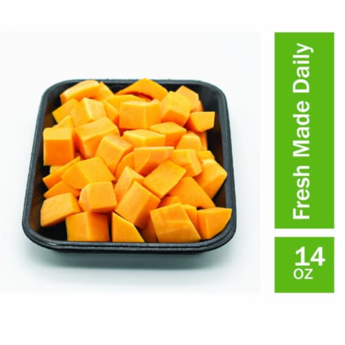 Butternut Squash Cubes Perspective: front